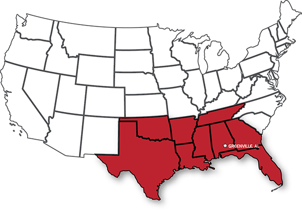 Ozark Distribution - Service Area